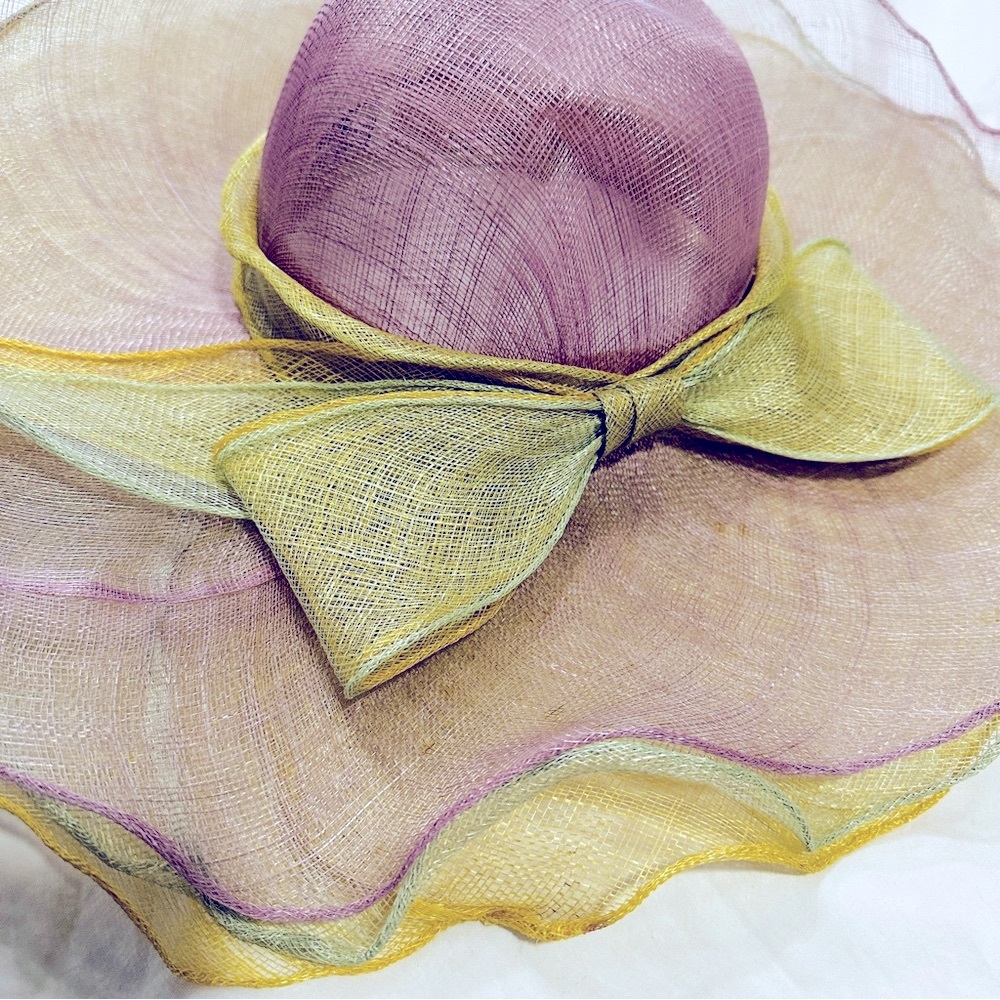 Toucan Collection Yellow and Purple Hat - Picture 4 of 7